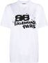 Balenciaga T-shirt met logoprint Wit - Thumbnail 1