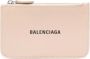 Balenciaga Portemonnee met logoprint Beige - Thumbnail 1