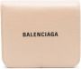 Balenciaga Portemonnee met logoprint Beige - Thumbnail 1