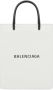Balenciaga Shopper met logoprint Wit - Thumbnail 1