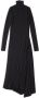 Balenciaga Maxi-jurk met asymmetrische afwerking Zwart - Thumbnail 1
