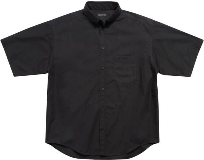 Balenciaga Overhemd met logo Zwart