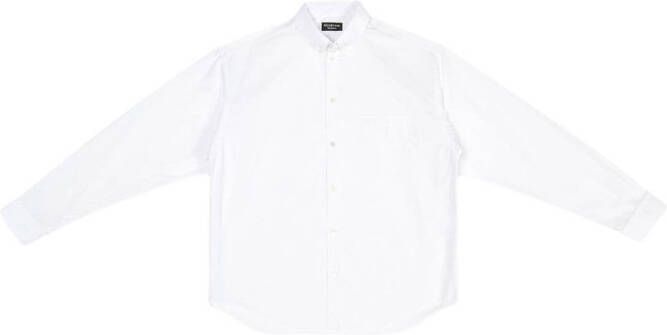 Balenciaga Overhemd met lange mouwen Wit