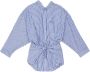 Balenciaga Oversized blouse Blauw - Thumbnail 1
