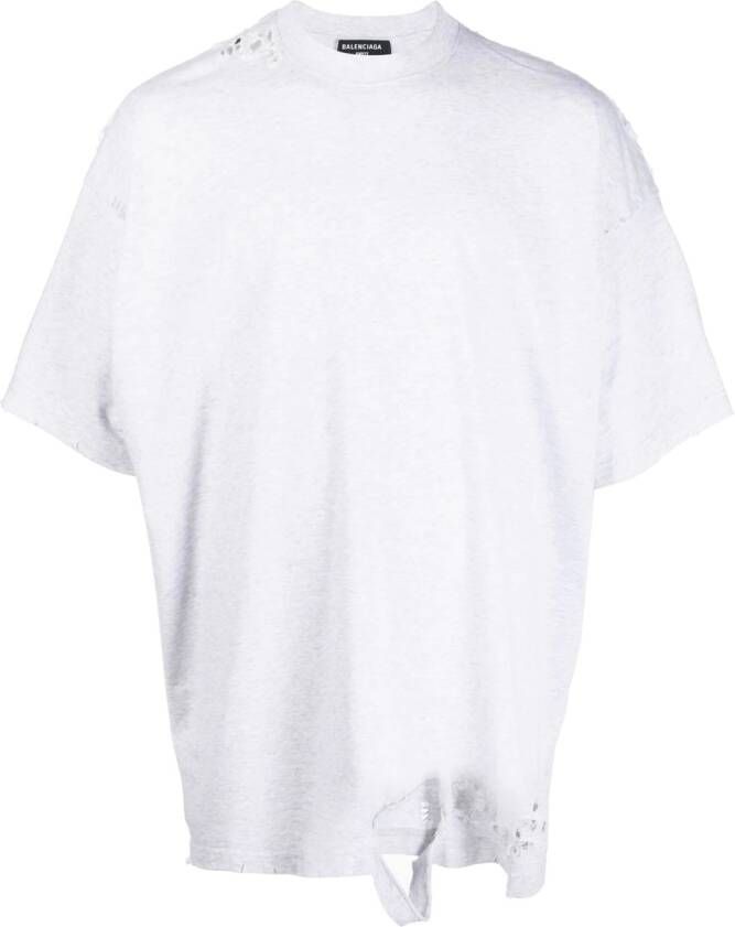 Balenciaga Oversized T-shirt Grijs