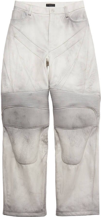 Balenciaga Ruimvallende broek Wit