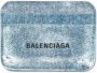 Balenciaga Pasjeshouder met logo Blauw - Thumbnail 1