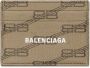 Balenciaga Pasjeshouder met monogram Beige - Thumbnail 1