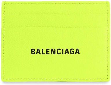 Balenciaga Pasjeshouder met textuur Geel