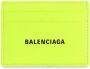 Balenciaga Pasjeshouder met textuur Geel - Thumbnail 1
