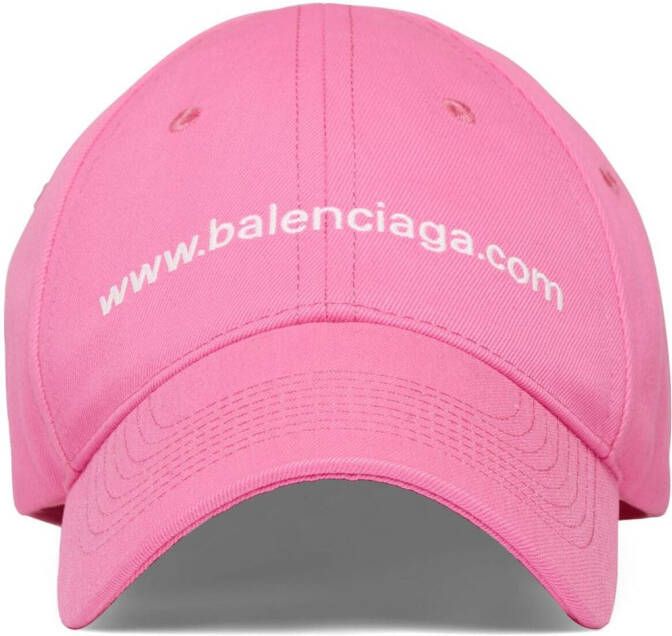 Balenciaga Pet met geborduurd logo Roze