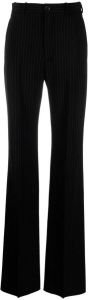 Balenciaga pinstripe straight-leg trousers Zwart