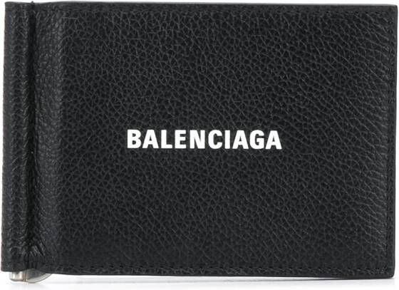 Balenciaga Cash portemonnee met geldclip Zwart