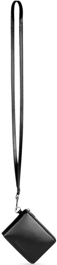 Balenciaga Portemonnee met logo-reliëf Zwart