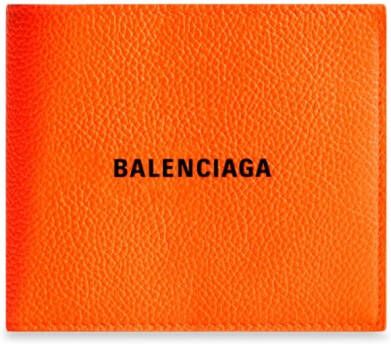 Balenciaga Portemonnee met logoprint Oranje