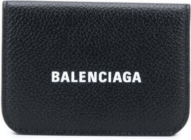 Balenciaga Portemonnee met logoprint Wit