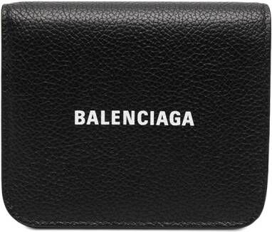 Balenciaga Cash pasjeshouder met logoprint Zwart
