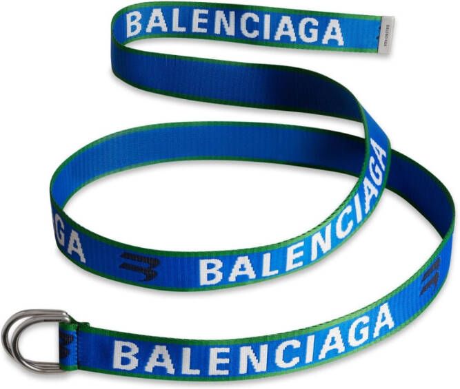 Balenciaga Riem met D-ring Blauw