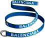 Balenciaga Riem met D-ring Blauw - Thumbnail 1