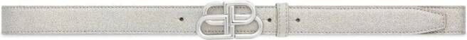 Balenciaga Riem met logo Zilver
