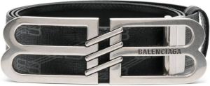 Balenciaga Riem met logoplakkaat Zwart