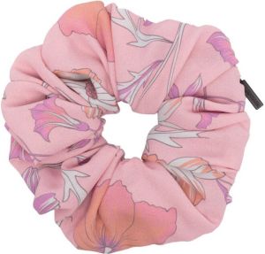 Balenciaga Scrunchie met bloemenprint Roze