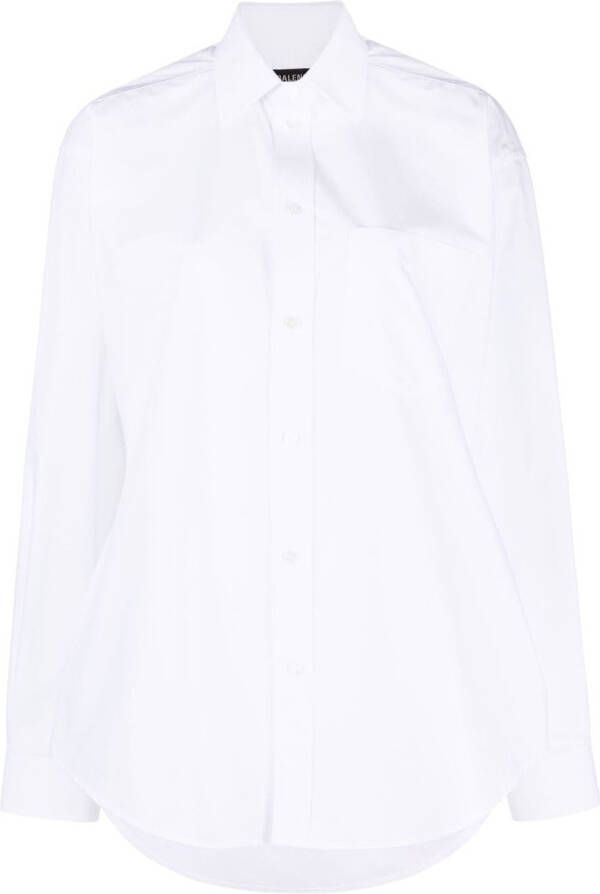 Balenciaga Shirt met lange mouwen Wit