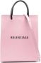 Balenciaga Shopper met logoprint Roze - Thumbnail 1