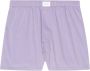 Balenciaga Shorts met elastische taille Paars - Thumbnail 1