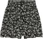 Balenciaga Shorts met logoprint Zwart - Thumbnail 1
