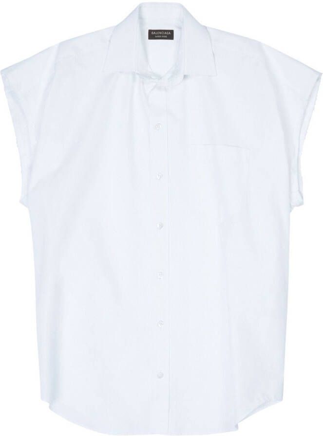 Balenciaga Button-up blouse Wit