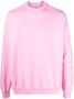 Balenciaga Sweater met geborduurd logo Roze - Thumbnail 1
