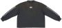 Balenciaga T-shirt met lange mouwen Zwart - Thumbnail 1