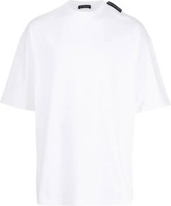Balenciaga T-shirt met logo Wit
