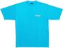 Balenciaga T-shirt met logoprint Blauw - Thumbnail 1