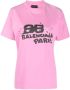 Balenciaga T-shirt met logoprint Roze - Thumbnail 1