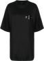 Balenciaga Gaffer katoenen T-shirt Zwart - Thumbnail 1
