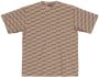 Balenciaga T-shirt met monogramprint Beige - Thumbnail 1