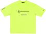 Balenciaga T-shirt met print Geel - Thumbnail 1