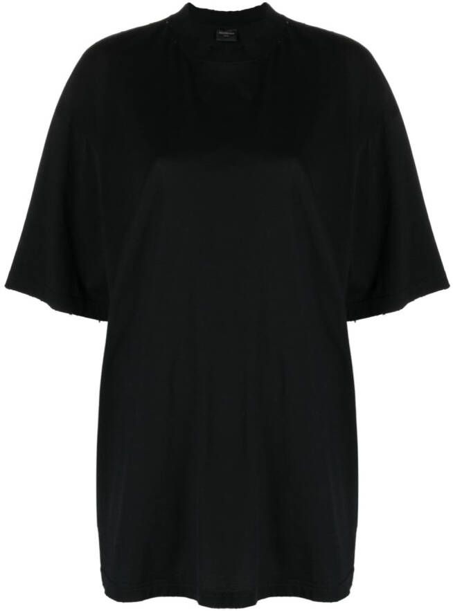 Balenciaga T-shirt met ronde hals Zwart