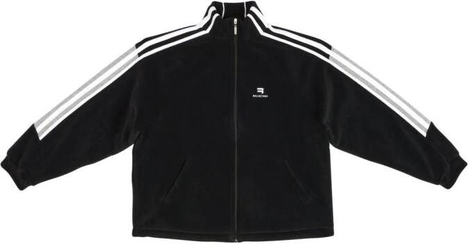 Balenciaga Trainingsjack met logoprint Zwart