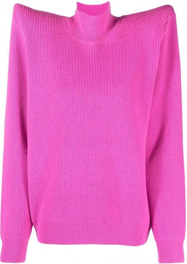 Balenciaga Trui met brede schouders Roze