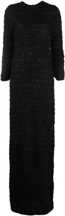 Balenciaga Tweed jurk Zwart