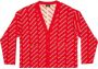 Balenciaga Vest met logo Rood - Thumbnail 1