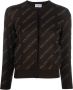 Balenciaga Vest met logoprint Bruin - Thumbnail 1