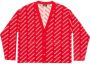 Balenciaga Vest met logoprint Rood - Thumbnail 1