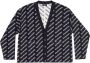 Balenciaga Vest met logoprint Zwart - Thumbnail 1