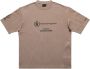 Balenciaga T-shirt met print Bruin - Thumbnail 1