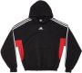 Balenciaga x Adidas hoodie met geborduurd logo Zwart - Thumbnail 1