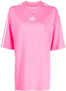Balenciaga x Adidas T-shirt met logoprint Roze